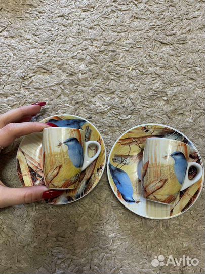 Набор кофейный колибри новый