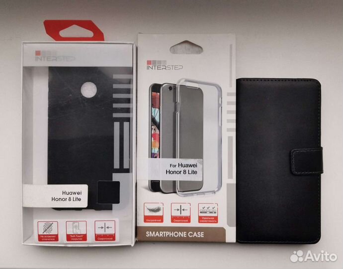 Чехол, стекло на Honor 8 lite