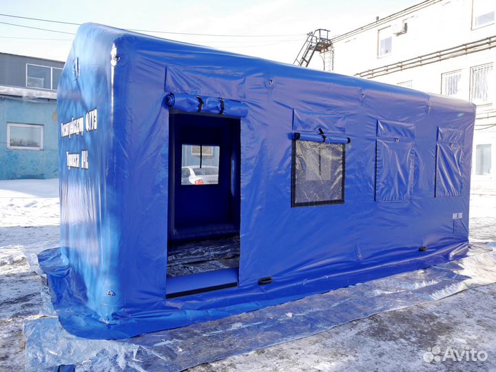 Пневмокаркасный модуль пкм-Н19 —мобильная столовая