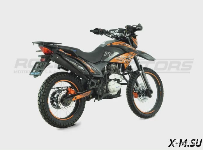 Мотоцикл эндуро rockot XR250 (оранжевый/черный, 21