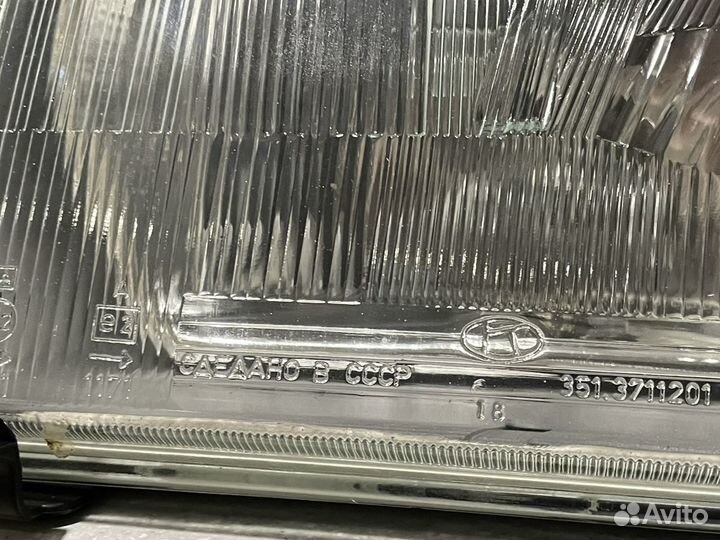 Блок фара в сборе ваз 2108 СССР