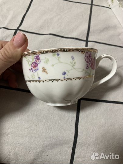 Чашка, блюдце. Чайный набор. Чайная пара