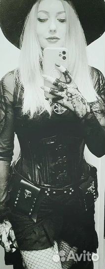 Фетровая шляпа черная Restyle