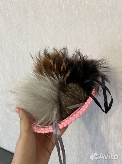 Меховые помпоны