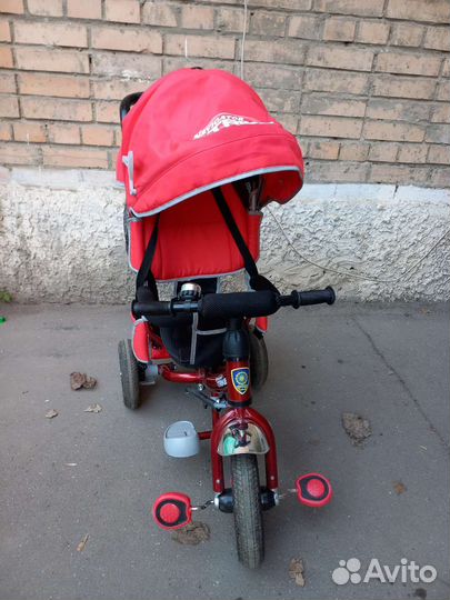 Велосипед с ручкой