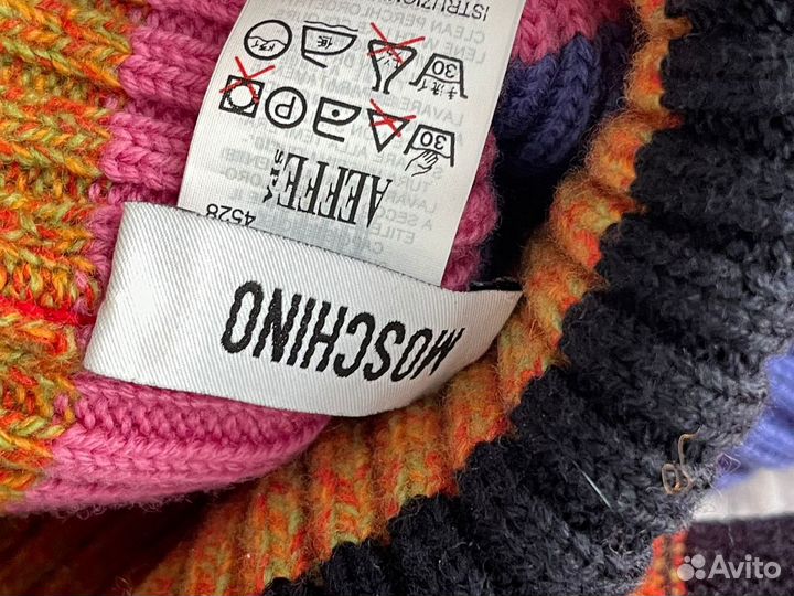 Комплект Шарф Шапка Moschino