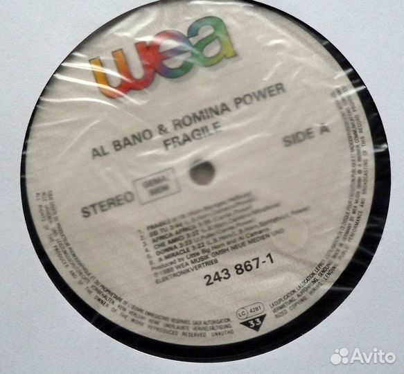 LP Al Bano & Romina Power- Fragile(Germany)