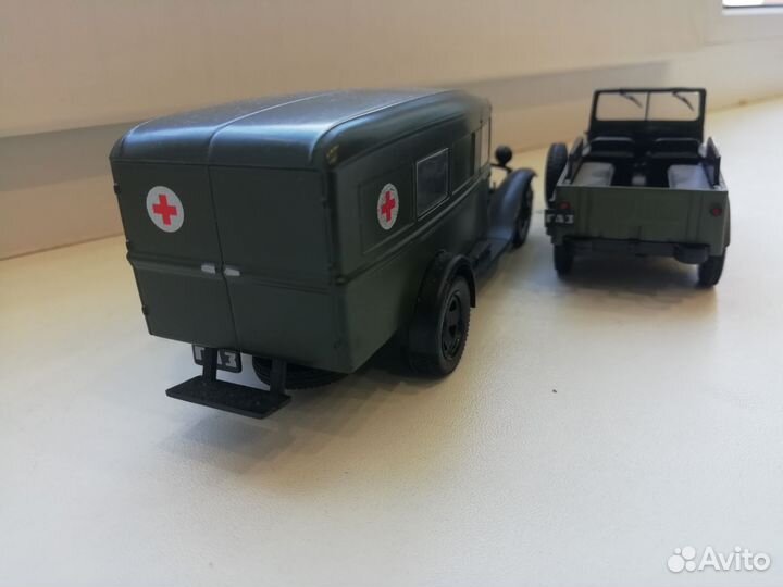 Модель автомобиля Газ 69, Газ 55