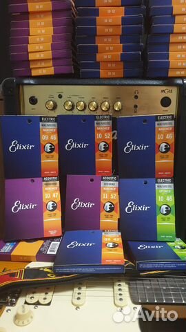 Струны для гитары Elixir не Китай