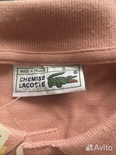 Поло Lacoste оригинал