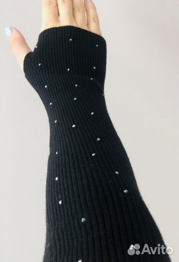 Перчатки женские длинные