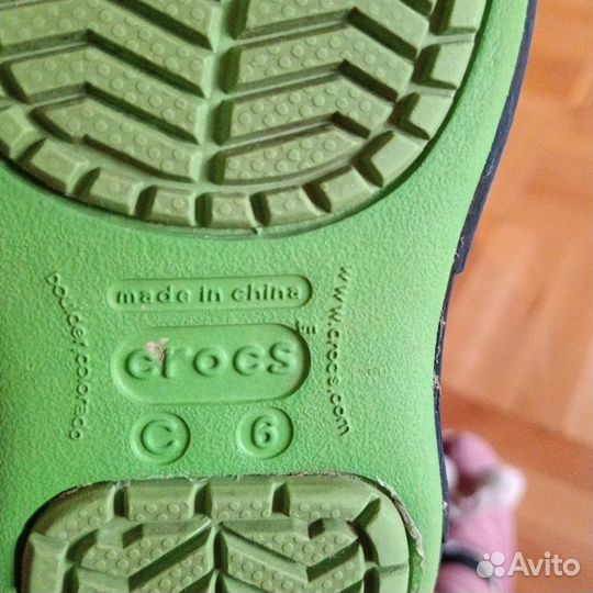 Сапоги crocs детские