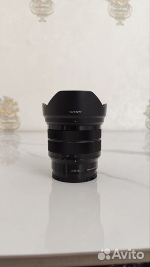 Объектив sony e 10-18mm, f4