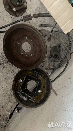 Задние барабанные тормоза форд фокус2