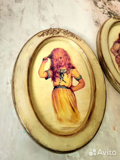 Панно-рамка винтажном стиле