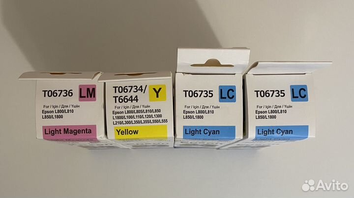 Новая краска для принтера epson