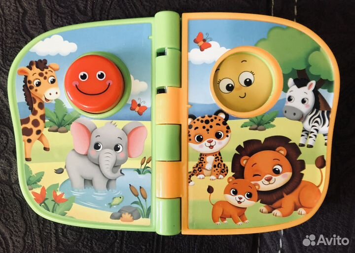 Развивающие игрушки (музыкальная книжка)