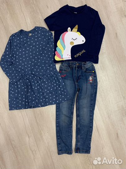 Вещи комплектом для девочки