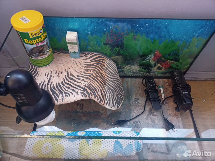 Аквариум для черепах 100 литров