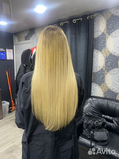 Волосы для наращивания натуральные бу