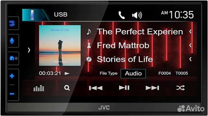 Автомагнитола JVC KW-M785BW