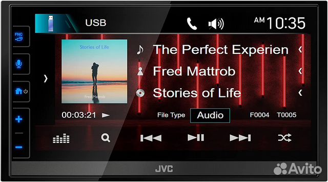 Автомагнитола JVC KW-M785BW