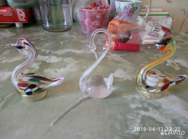 Фигуоки лебедей