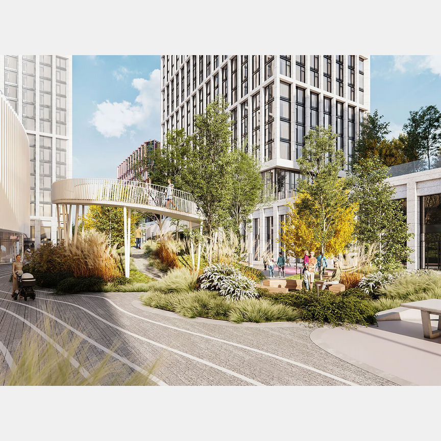 1-к. квартира, 43,3 м², 25/55 эт.