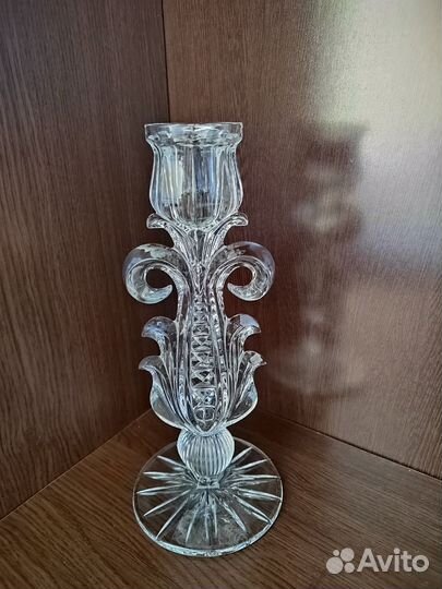 Подсвечник хрустальный СССР