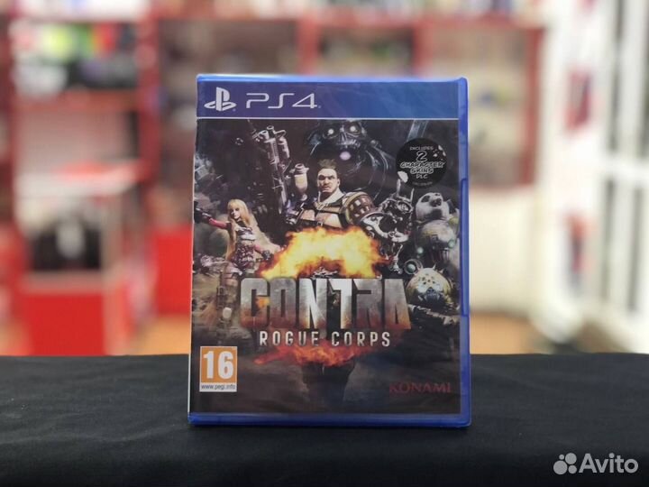 Диск PS4 Contra Rogue Corps (Новый) ENG