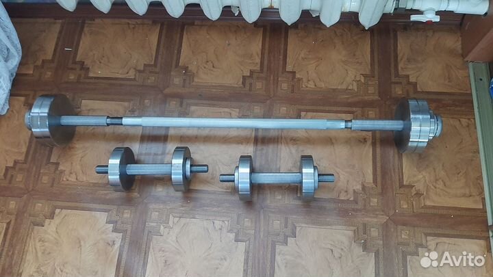 Гантели разборные