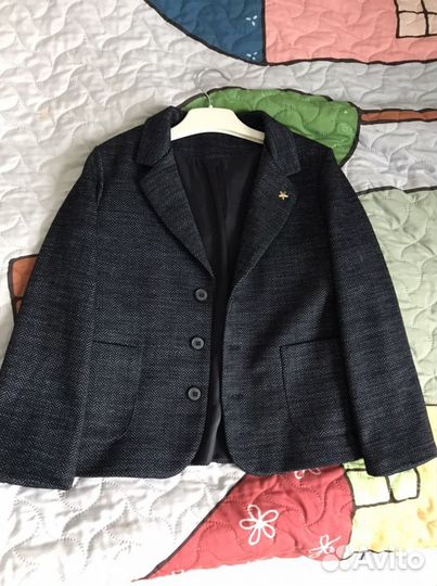 Пиджак для мальчика размер 116