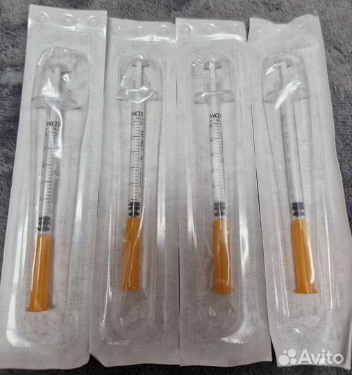 Шприцы инсулиновые 0.3*8mm