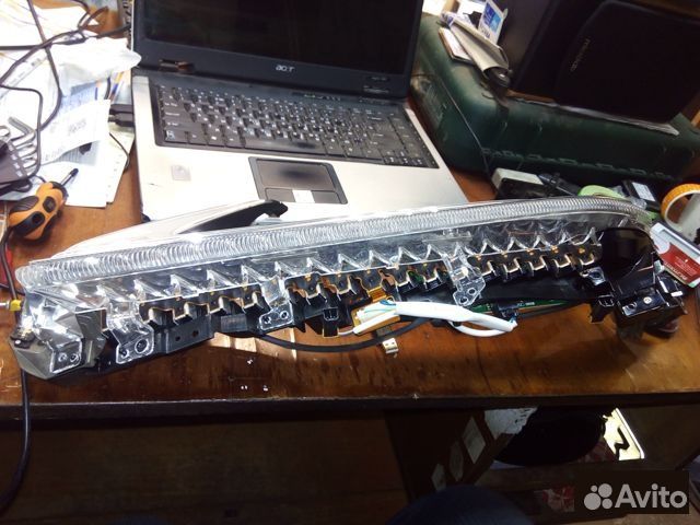 Поворотник лев. Lexus LX570