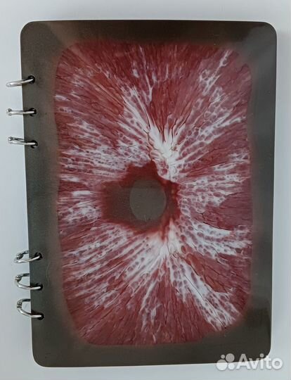Блокнот ручной работы из эпоксидной смолы
