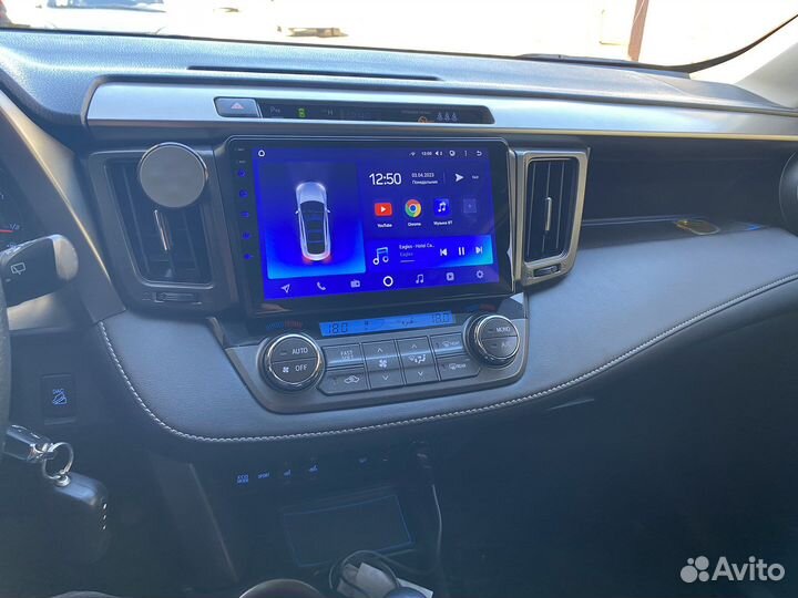 Магнитола Toyota RAV4 2013-2019, есть Teyes