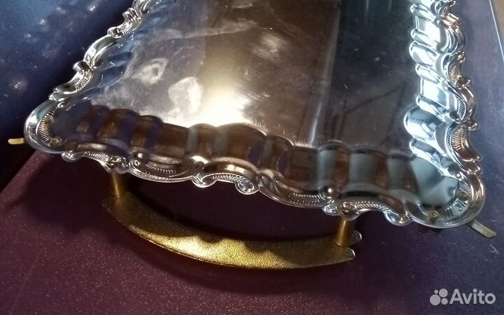 Чайный поднос с ручками, капельник под самовар