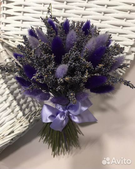 Букет с лавандой