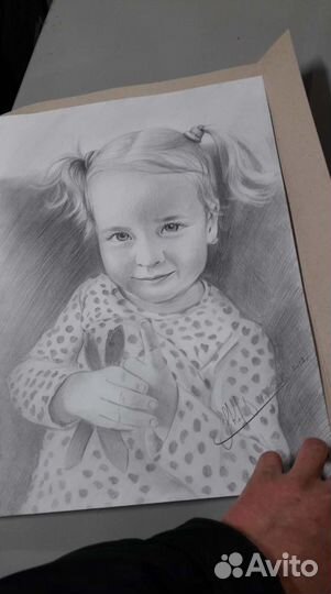 Татуировки. Портреты карандашом по фото на заказ