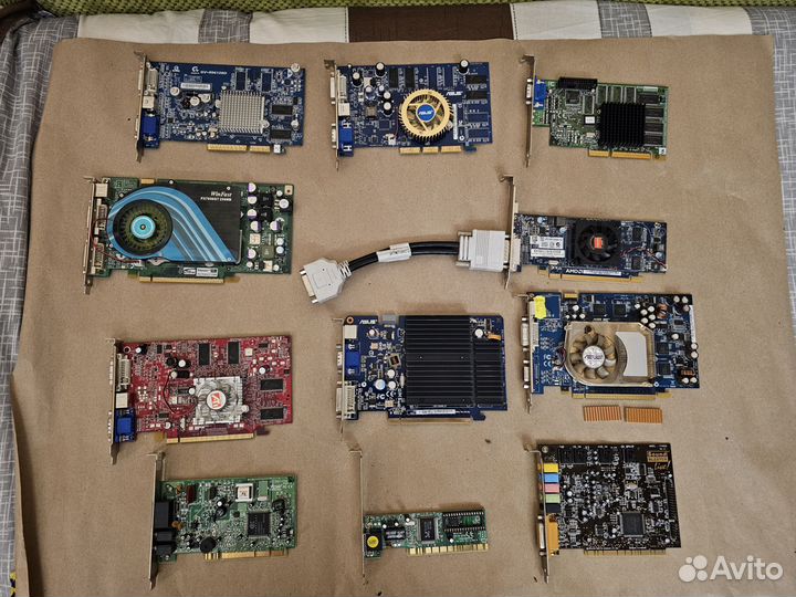 Видеокарта AGP/PCI-E