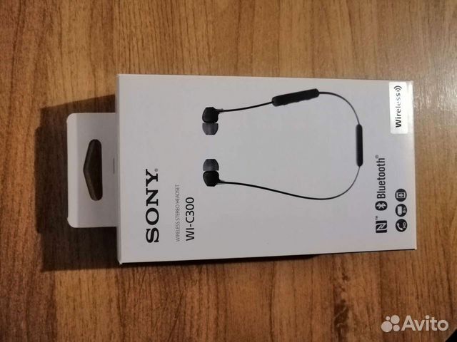 Беспроводные наушники soni wi-300