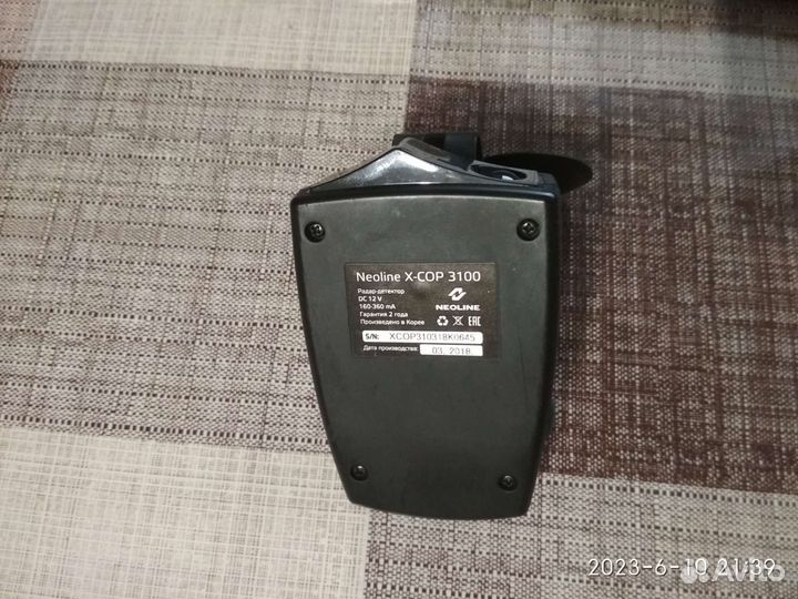 Радар детектор neoline x-cop 3100