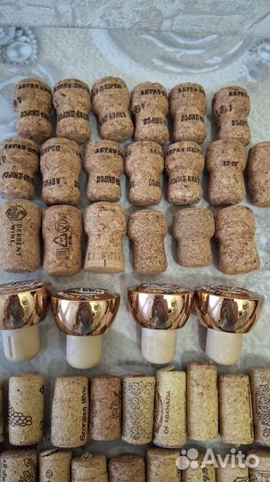 Пробки от бутылок б/у