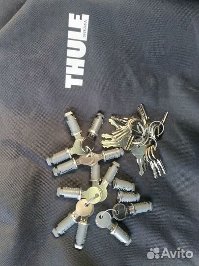 Thule One-Key System 2-4-6-8-10-12 ключи-замки