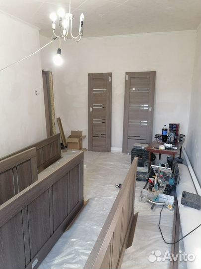 Монтаж входных и межкомнатных дверей качественно