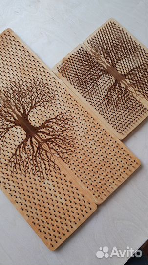 Доски садху для спины с медными гвоздями