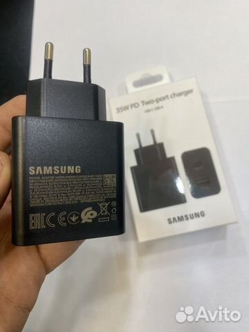Зарядное устройство для телефона samsung 35W