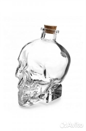 Штоф графин череп