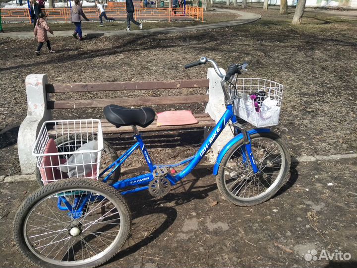 Трехколесный велосипед для взрослых