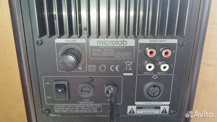 Акустическая система колонки microlab solo 1c